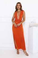 Fly Above Maxi Dress Orange